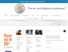 Tablet Screenshot of mormonbasics.com